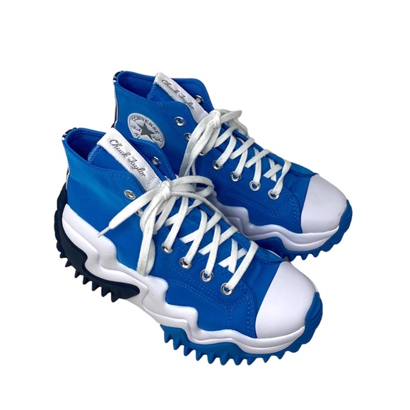 Converse Run Star Motion CX Platform Women's Shoes Canvas Blue Sneakers A03078C - Picture 3 of 9